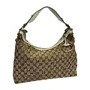 Bolsa Gucci Jacquard com Alça Off White