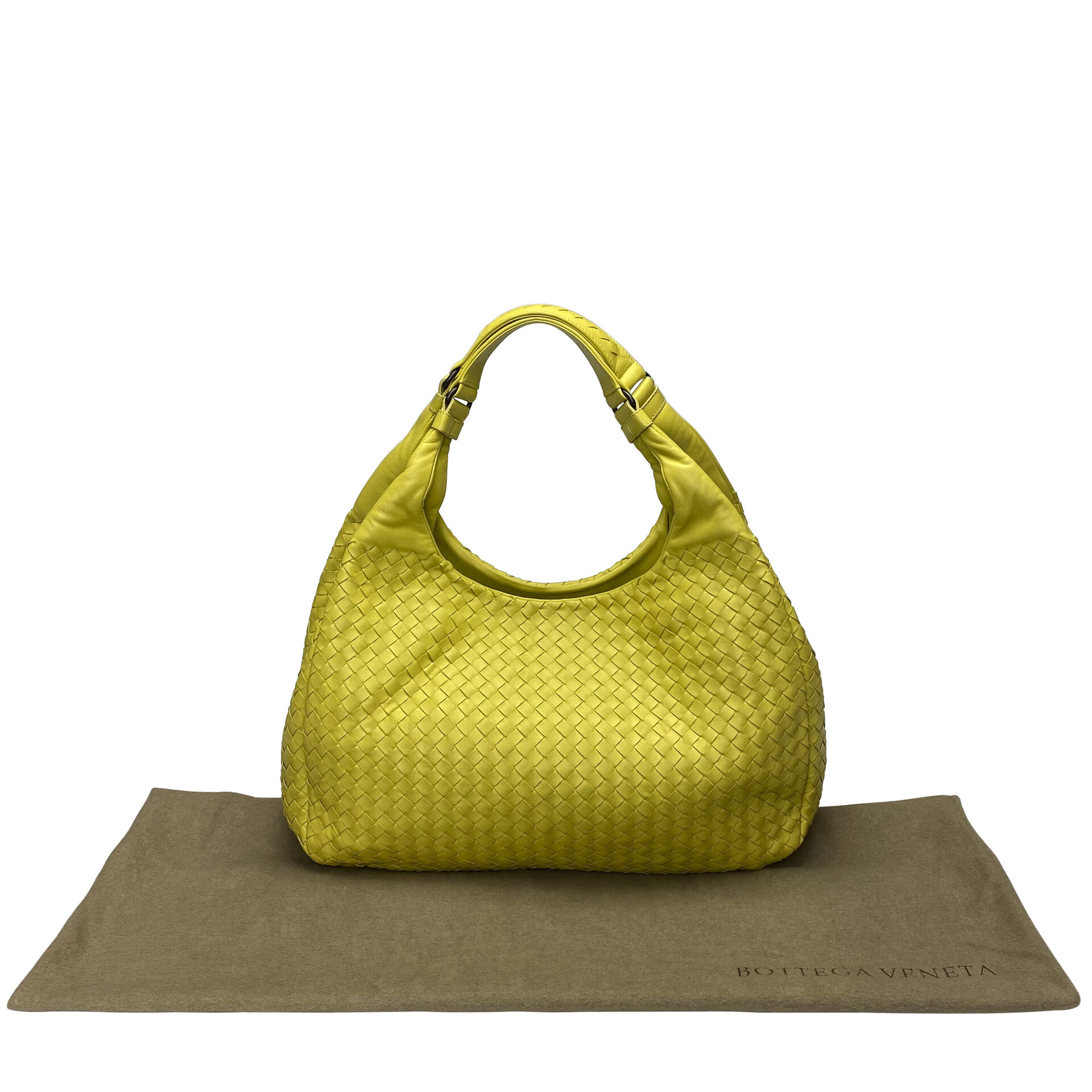 Bolsa Bottega Veneta Campana Amarela