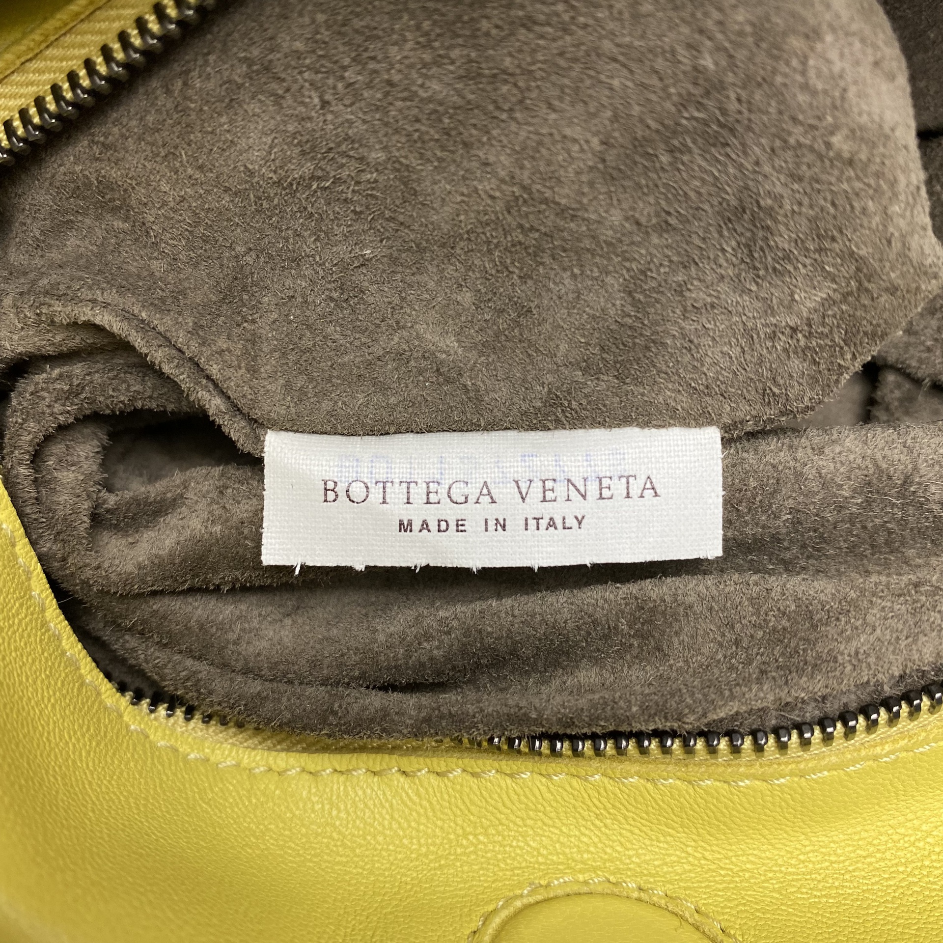Bolsa Bottega Veneta Campana Amarela