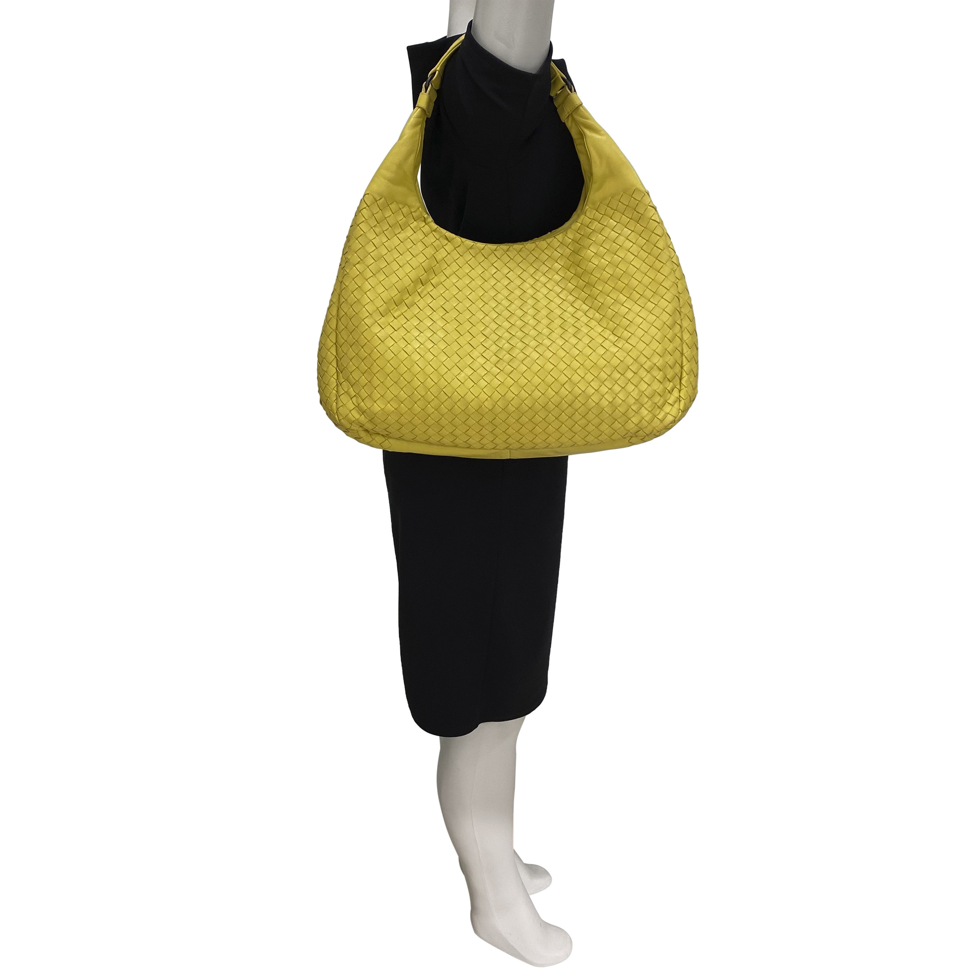 Bolsa Bottega Veneta Campana Amarela