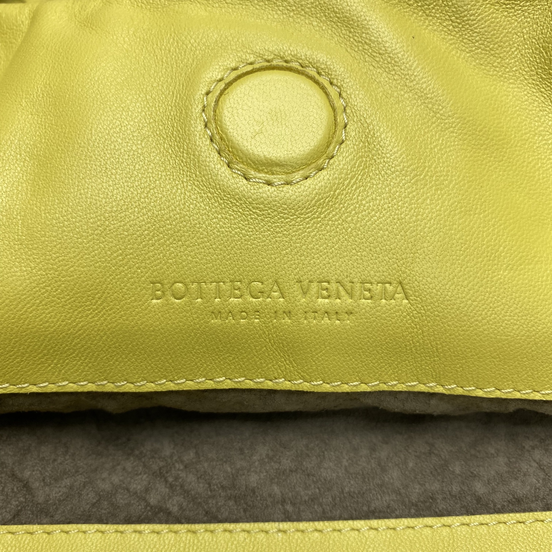 Bolsa Bottega Veneta Campana Amarela