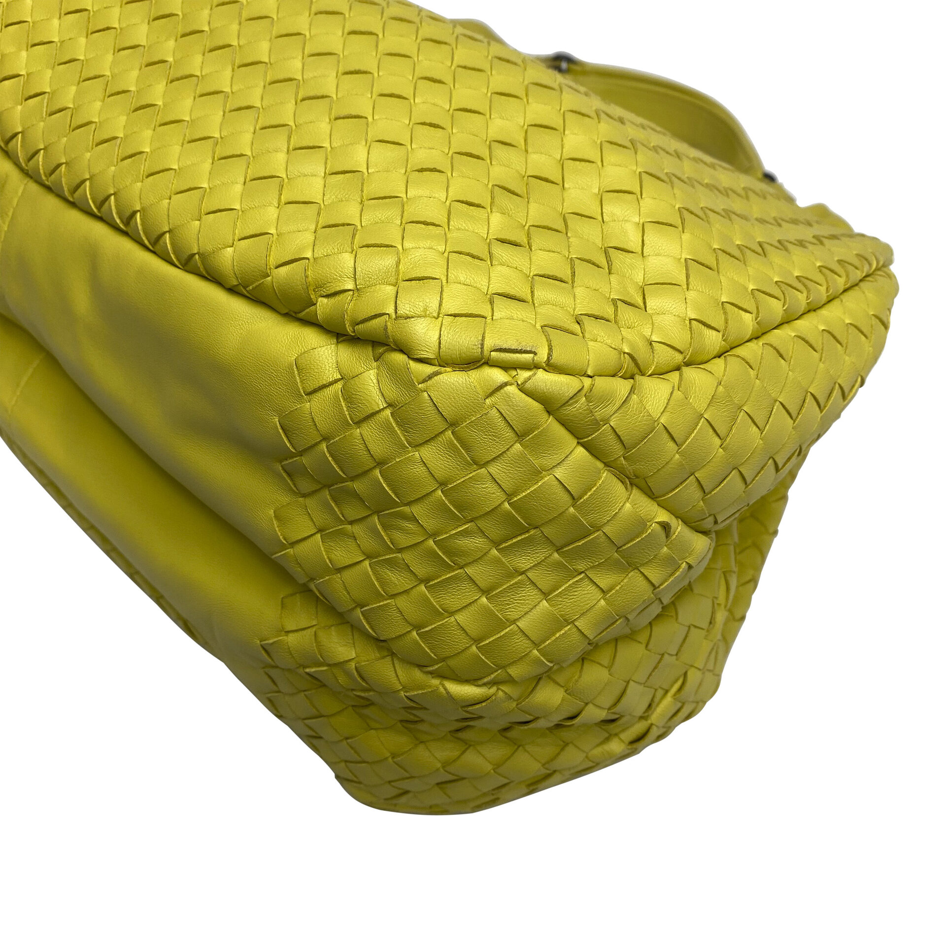 Bolsa Bottega Veneta Campana Amarela