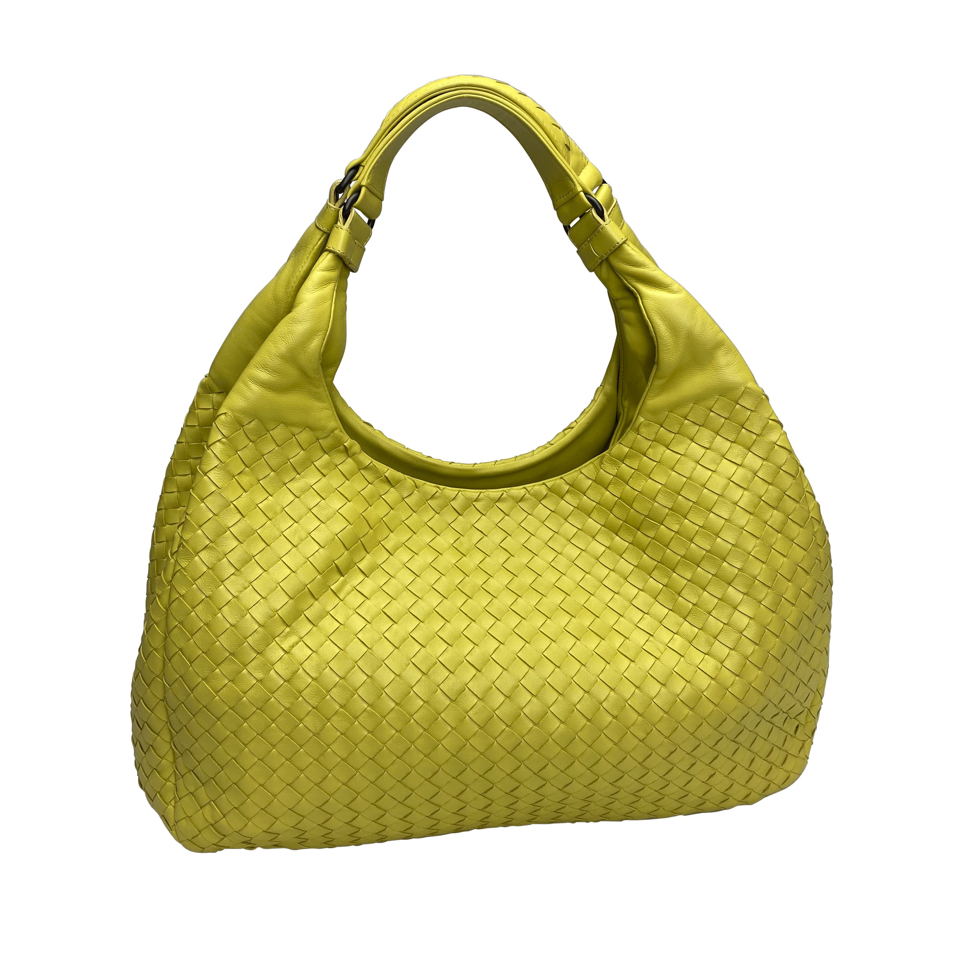 Bolsa Bottega Veneta Campana Amarela