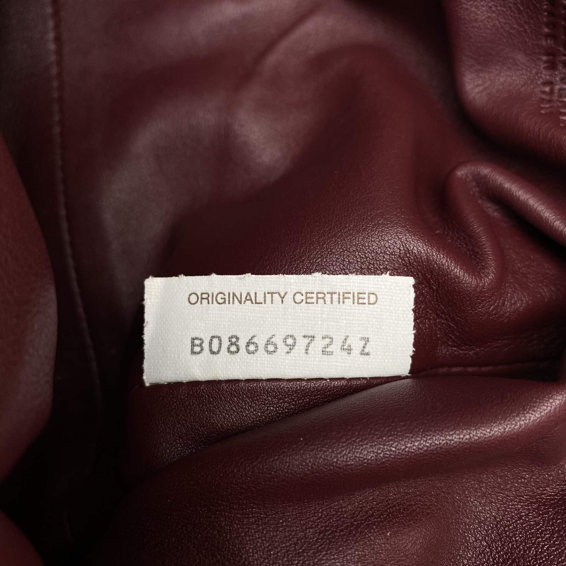 Bolsa Bottega Veneta  The Mini Pouch Vinho