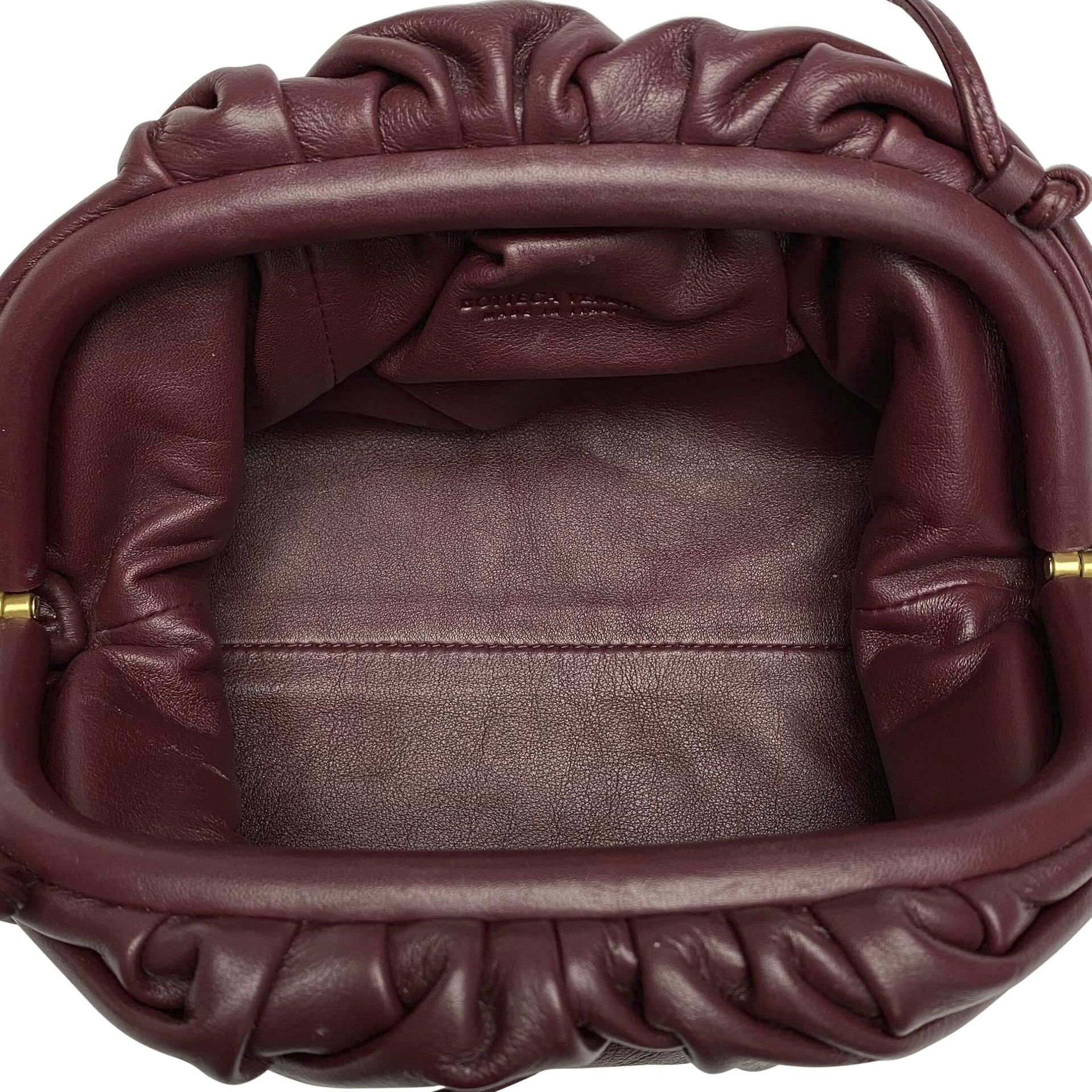 Bolsa Bottega Veneta  The Mini Pouch Vinho