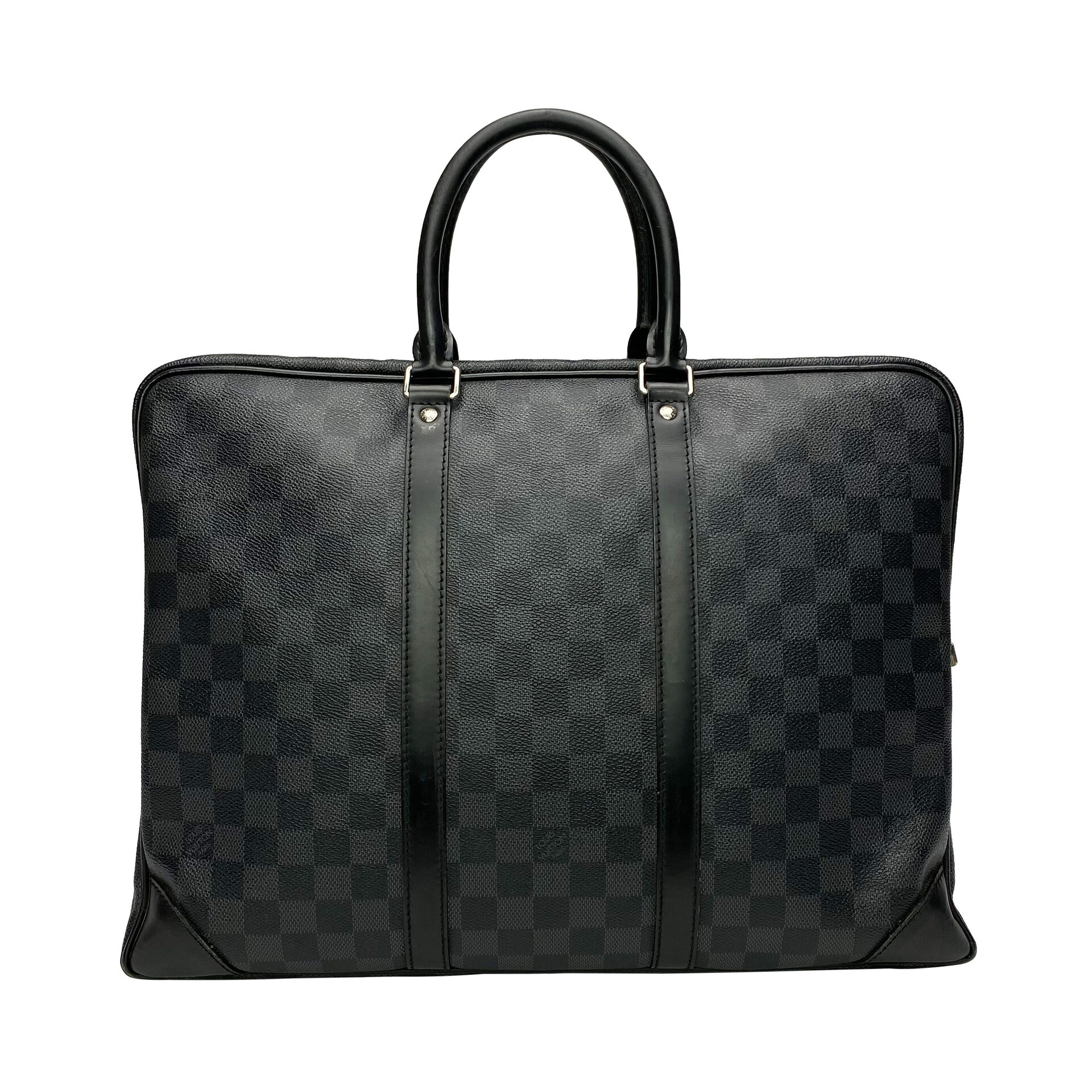 Bolsa Louis Vuitton Porta Documentos Voyage Damier Grafite