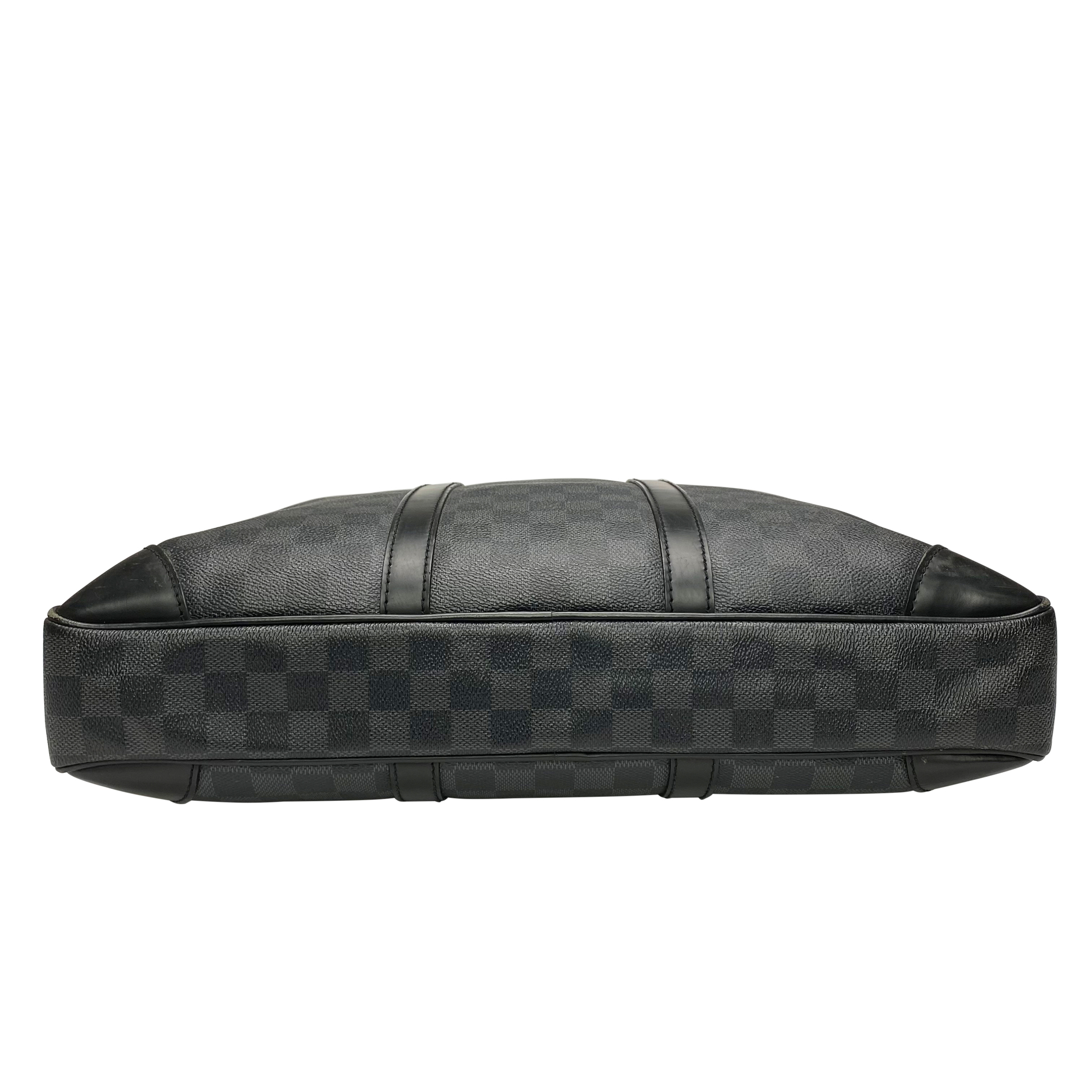 Bolsa Louis Vuitton Porta Documentos Voyage Damier Grafite