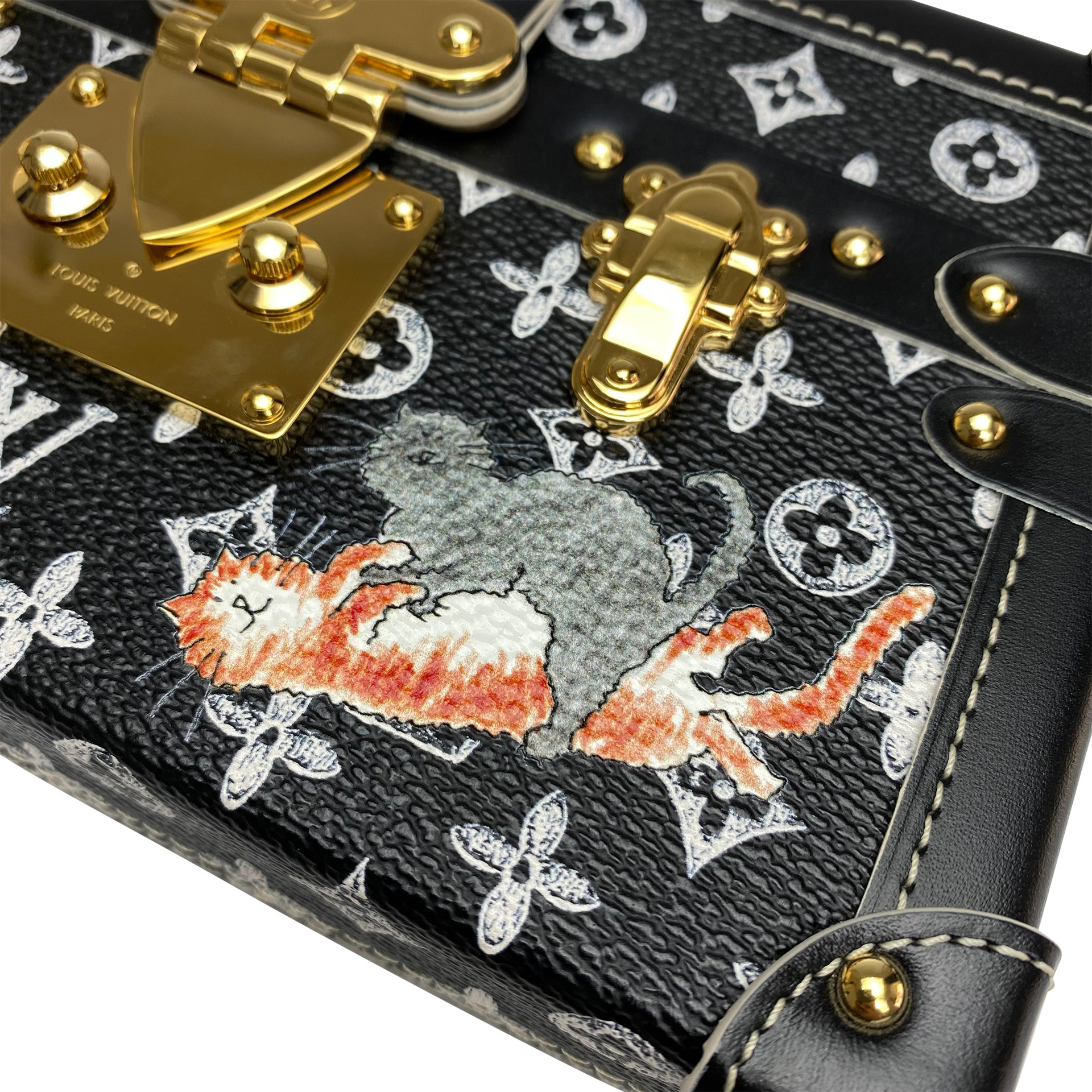 Bolsa Louis Vuitton Petite Malle Coddington Catogram