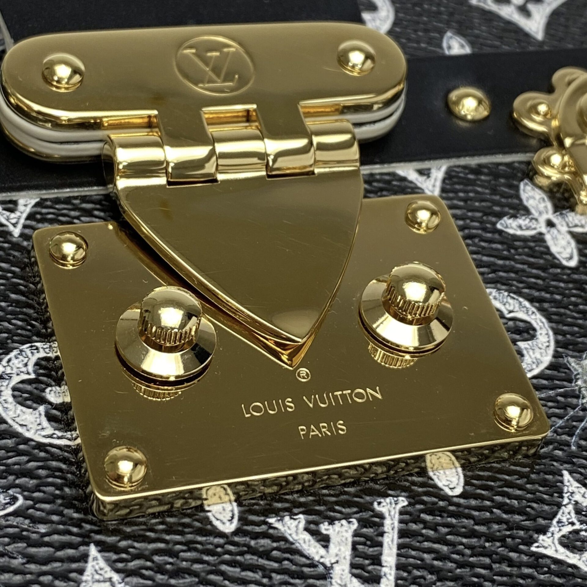 Bolsa Louis Vuitton Petite Malle Coddington Catogram