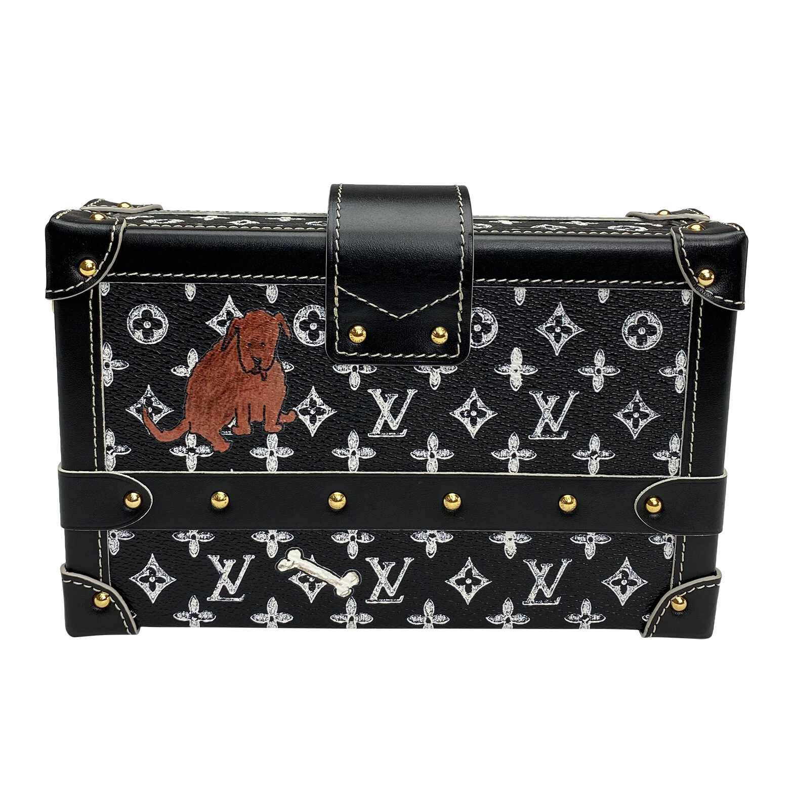 Bolsa Louis Vuitton Petite Malle Coddington Catogram