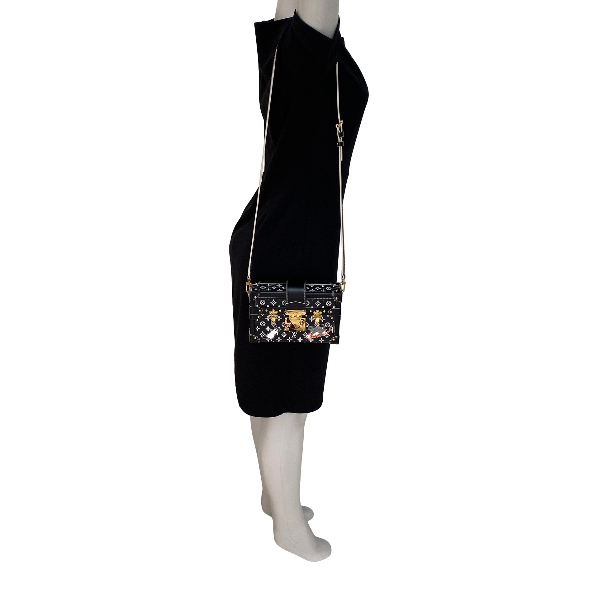 Bolsa Louis Vuitton Petite Malle Coddington Catogram