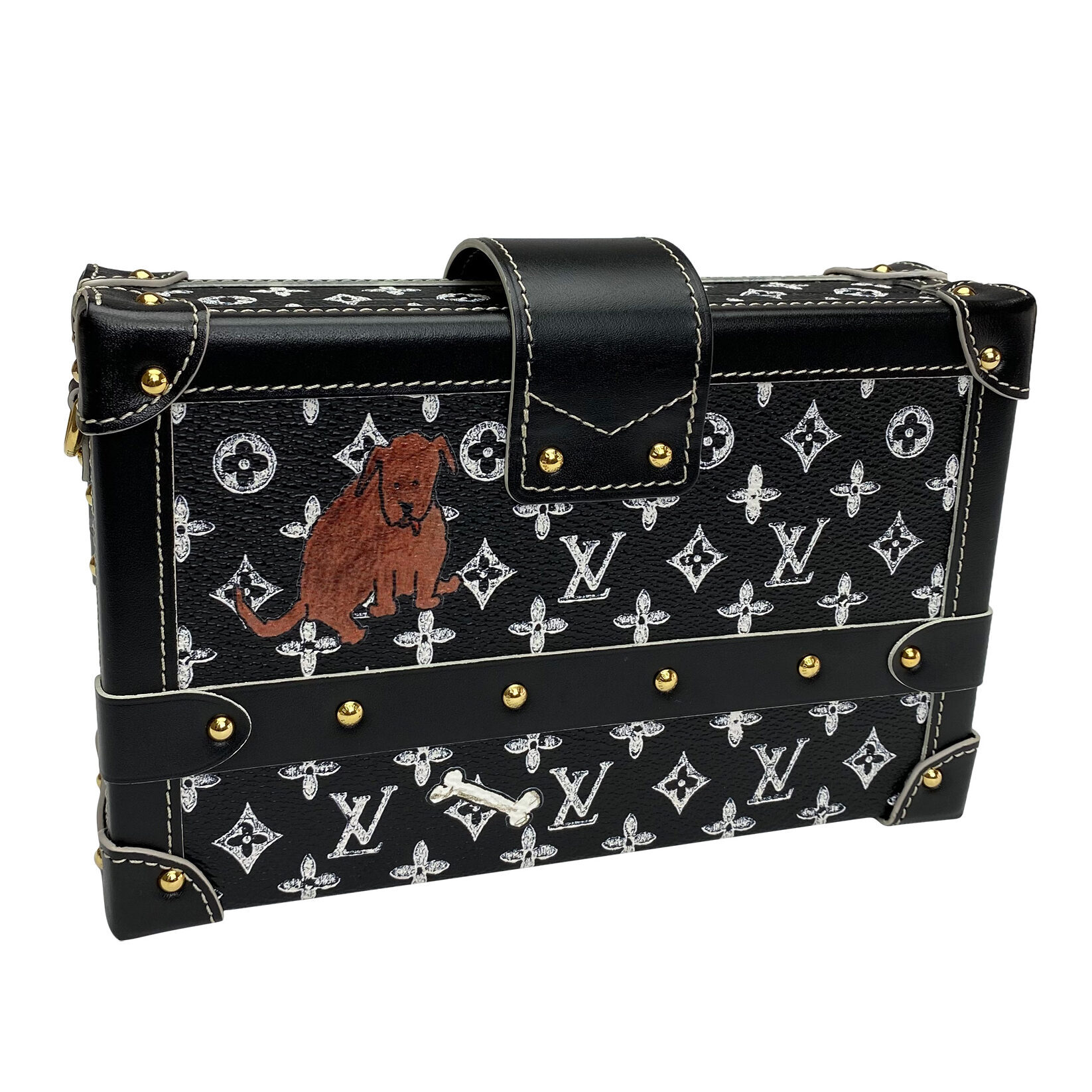 Bolsa Louis Vuitton Petite Malle Coddington Catogram