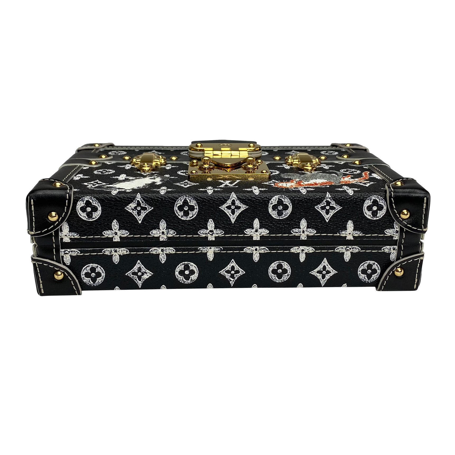 Bolsa Louis Vuitton Petite Malle Coddington Catogram