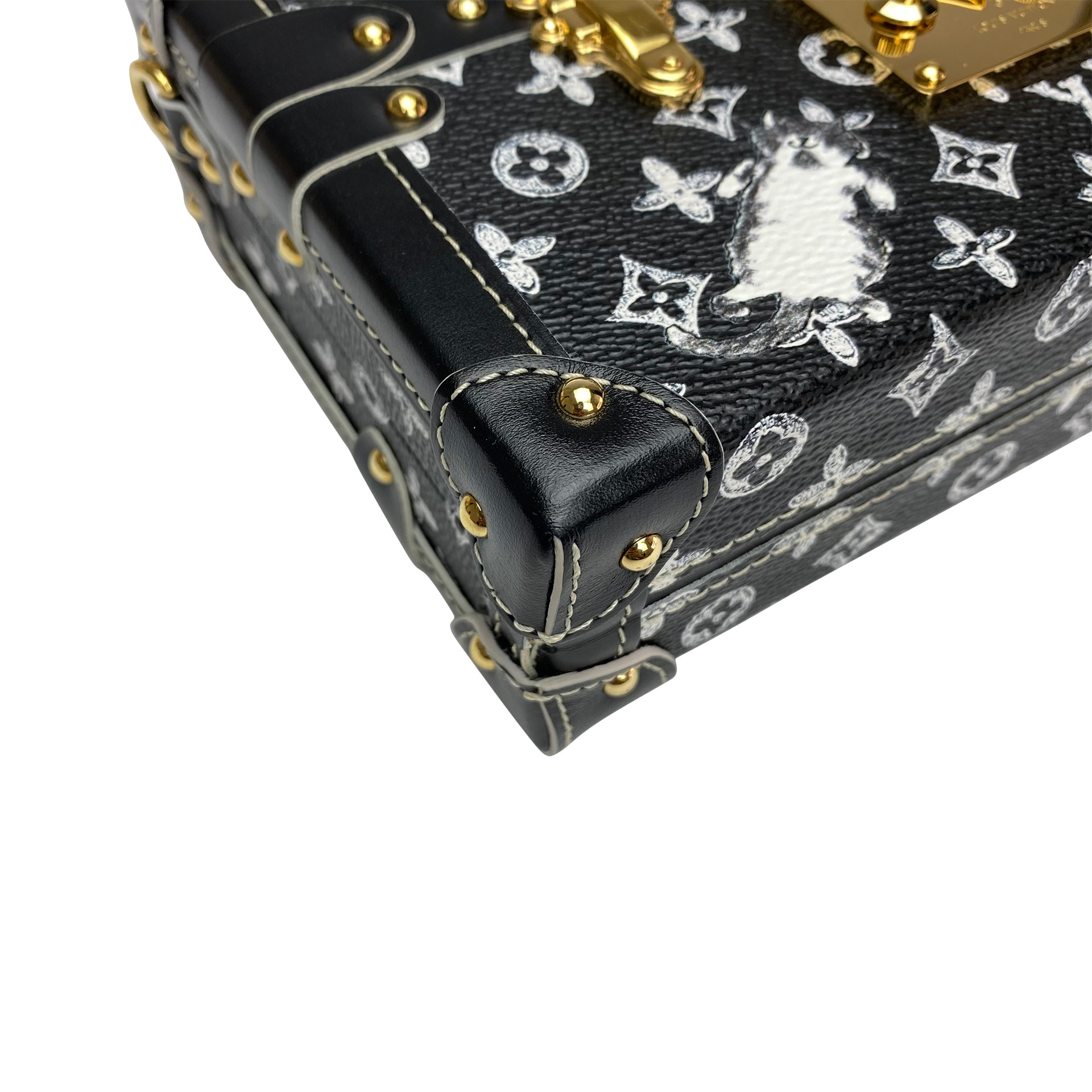 Bolsa Louis Vuitton Petite Malle Coddington Catogram