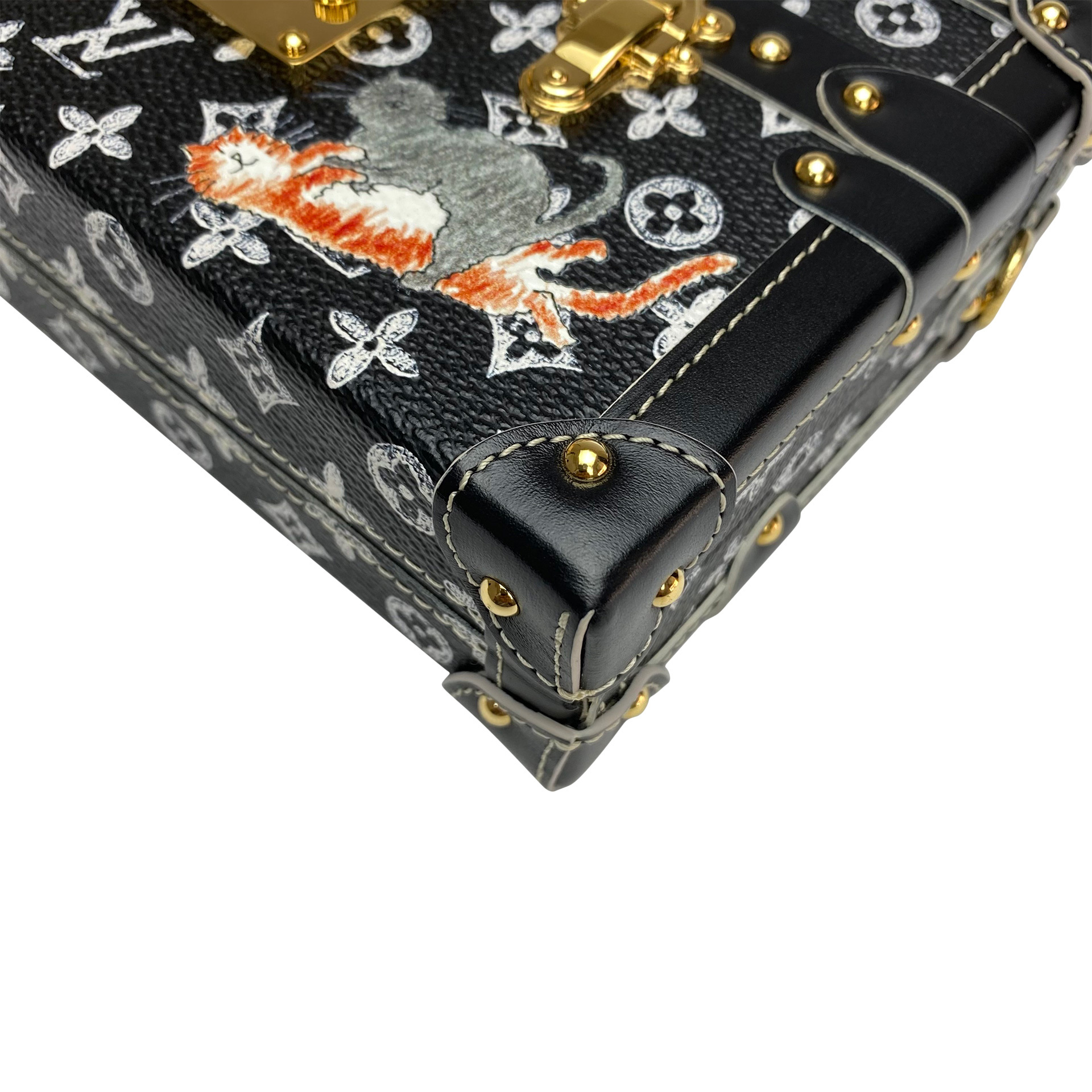 Bolsa Louis Vuitton Petite Malle Coddington Catogram