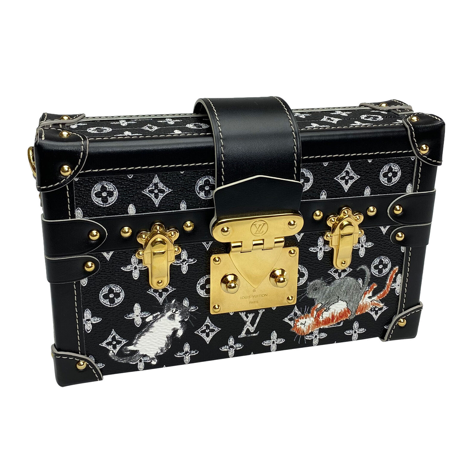 Bolsa Louis Vuitton Petite Malle Coddington Catogram
