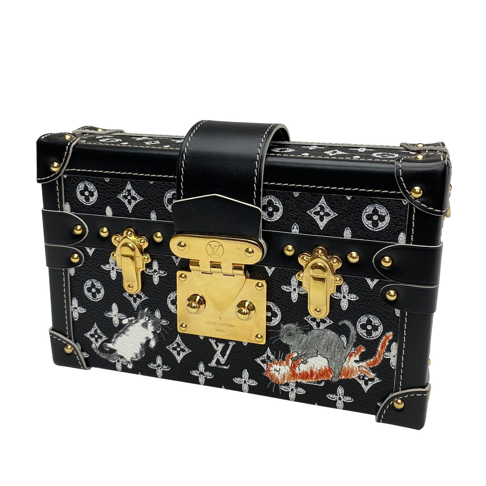 Bolsa Louis Vuitton Petite Malle Coddington Catogram