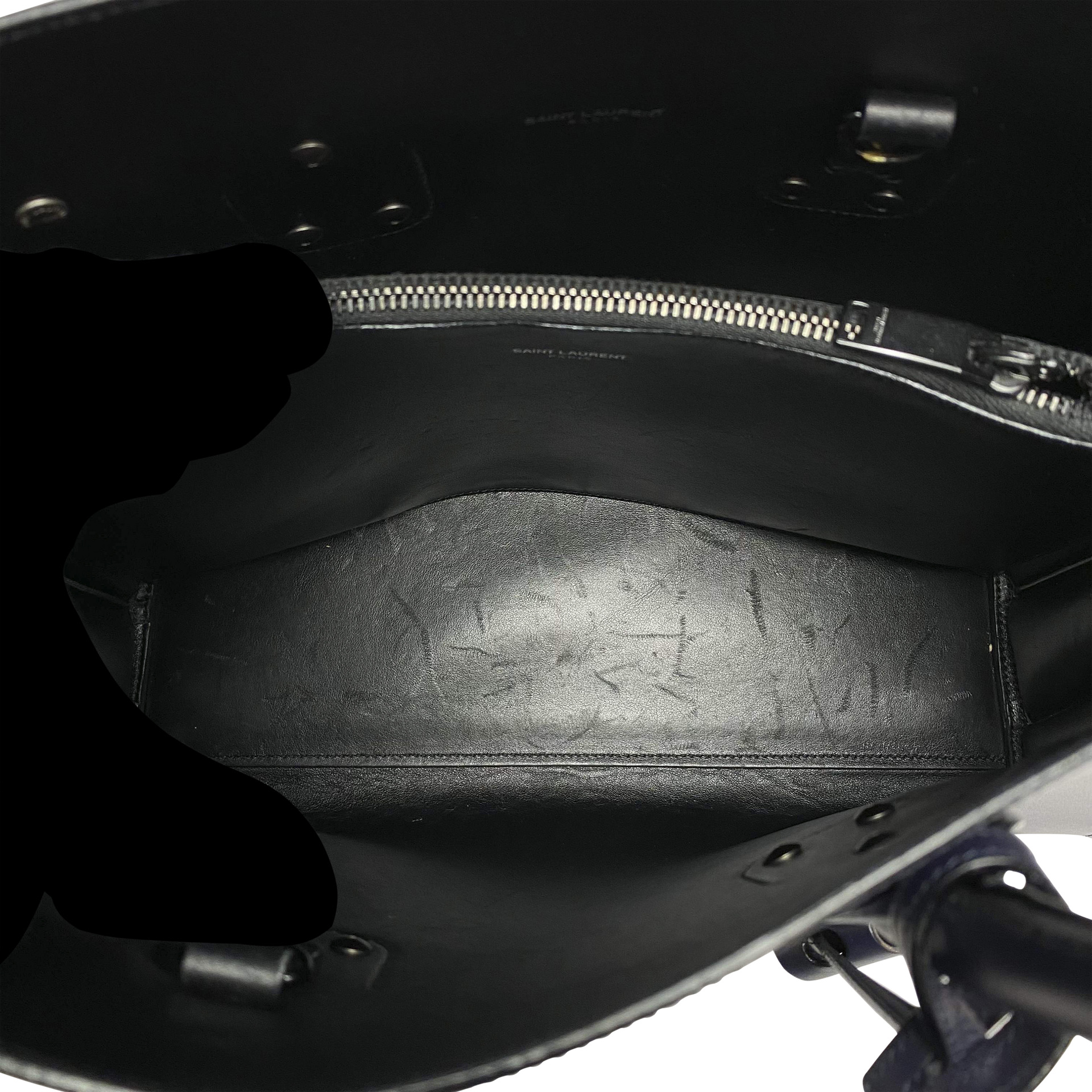 Bolsa Saint Laurent Sac Du Jour Azul Marinho