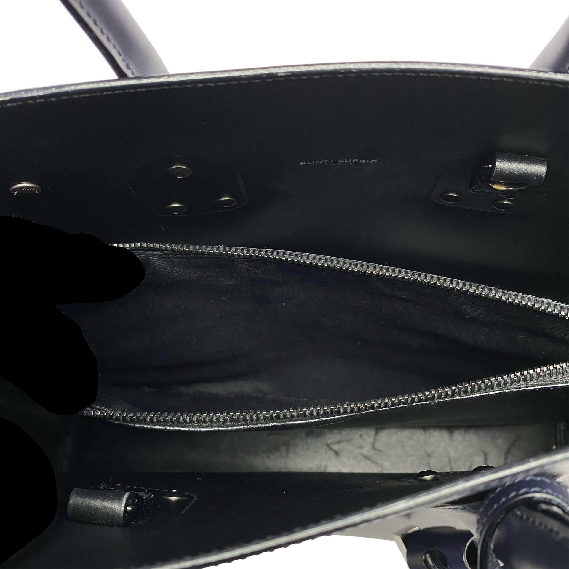Bolsa Saint Laurent Sac Du Jour Azul Marinho