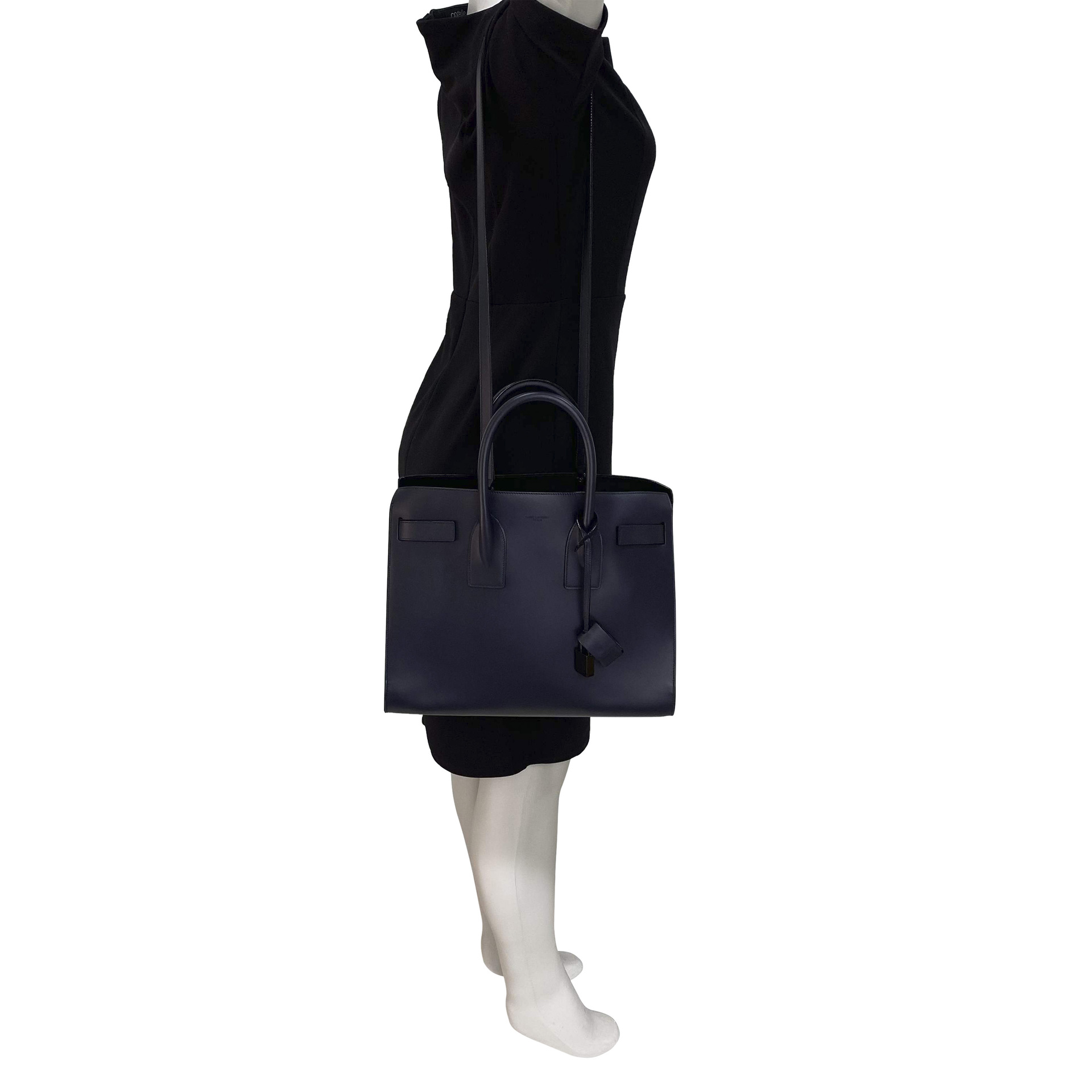 Bolsa Saint Laurent Sac Du Jour Azul Marinho