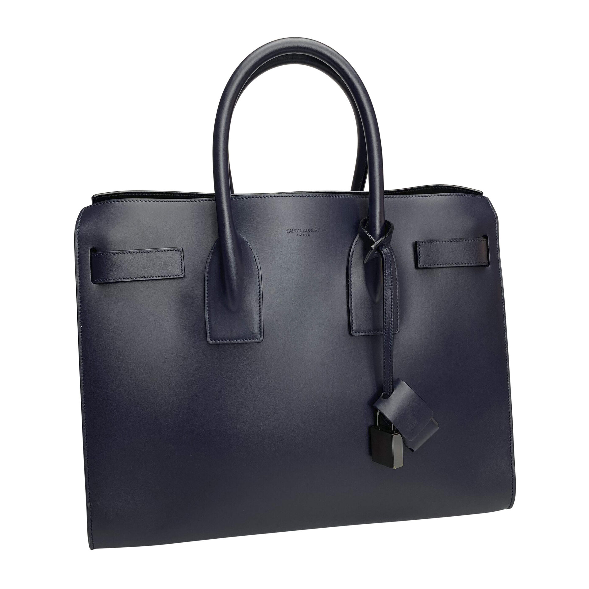 Bolsa Saint Laurent Sac Du Jour Azul Marinho