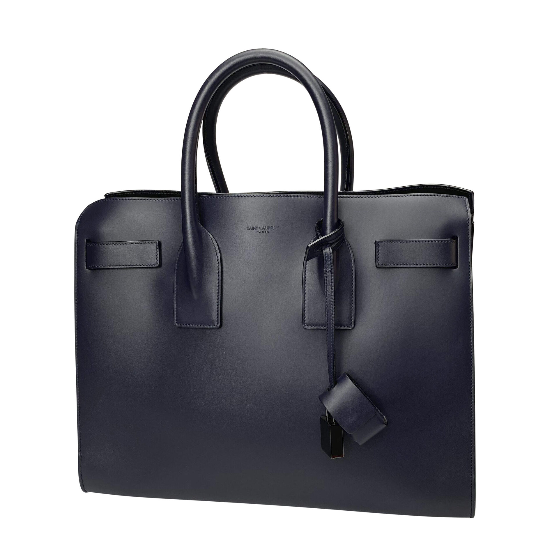 Bolsa Saint Laurent Sac Du Jour Azul Marinho