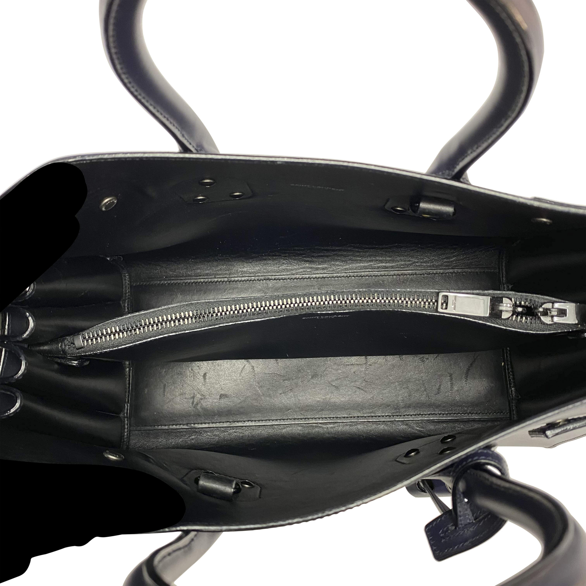 Bolsa Saint Laurent Sac Du Jour Azul Marinho