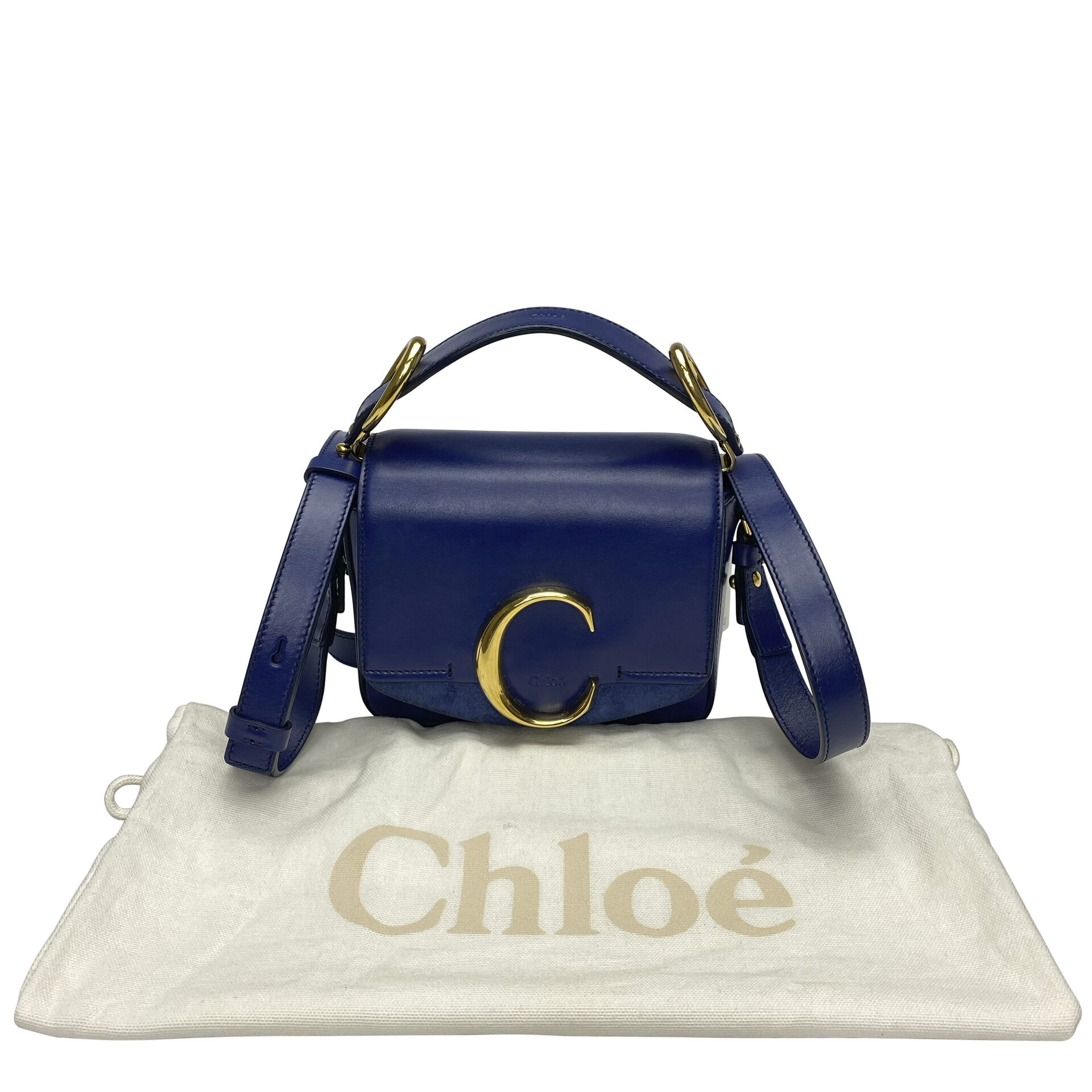 Bolsa Chloe C MIni Azul