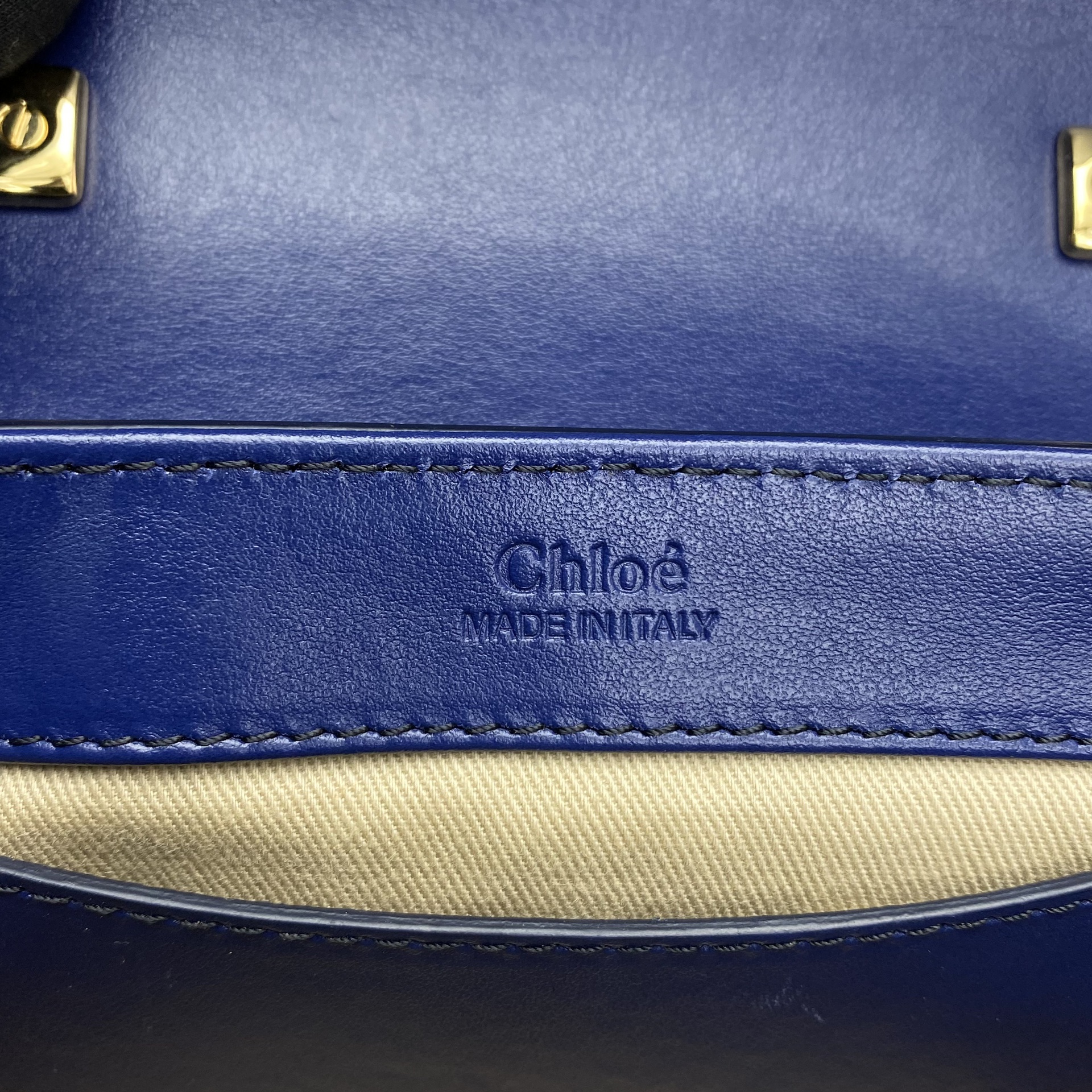 Bolsa Chloe C MIni Azul
