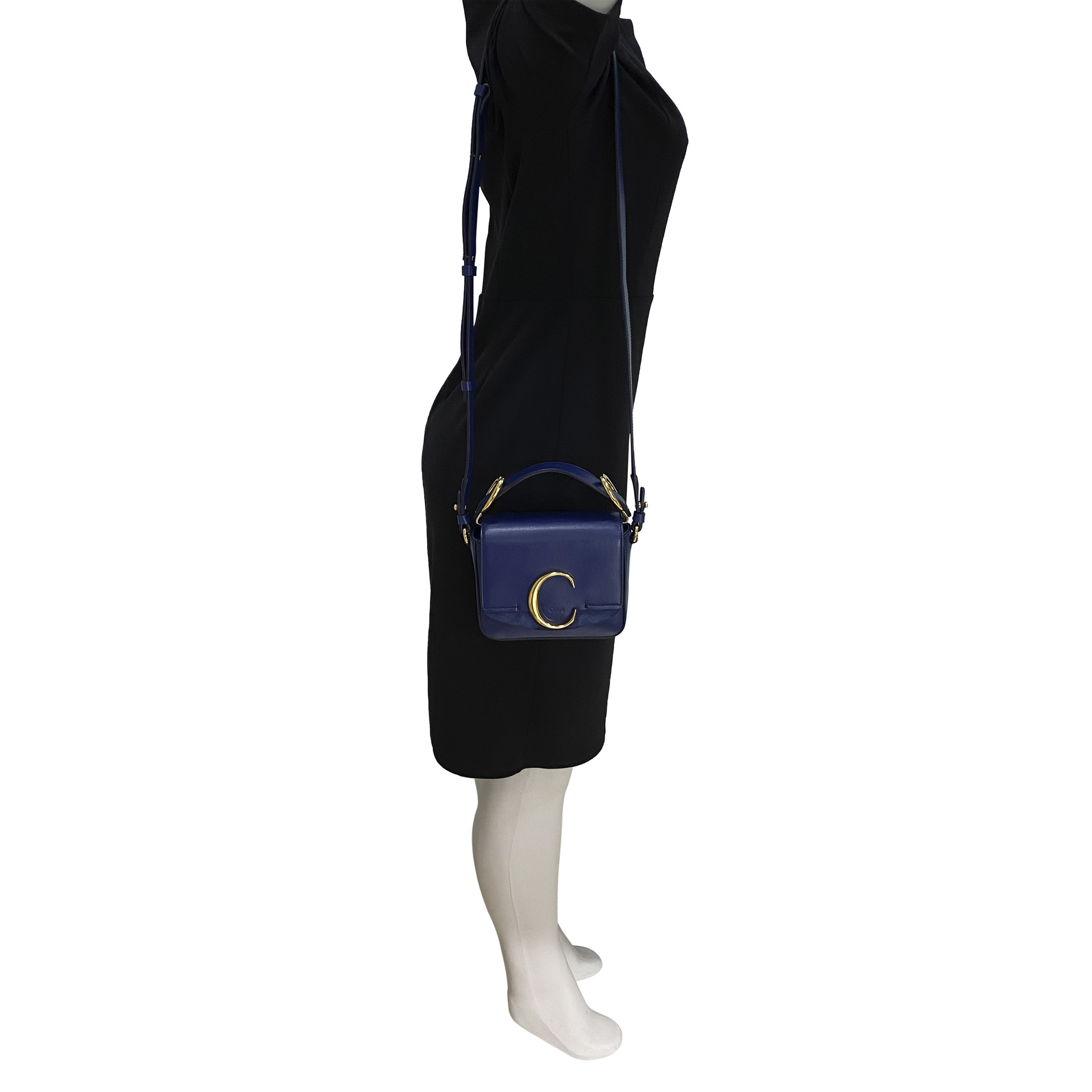 Bolsa Chloe C MIni Azul