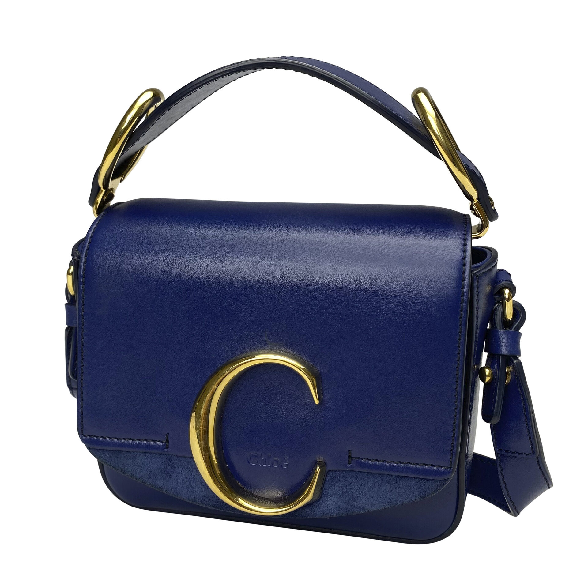 Bolsa Chloe C MIni Azul
