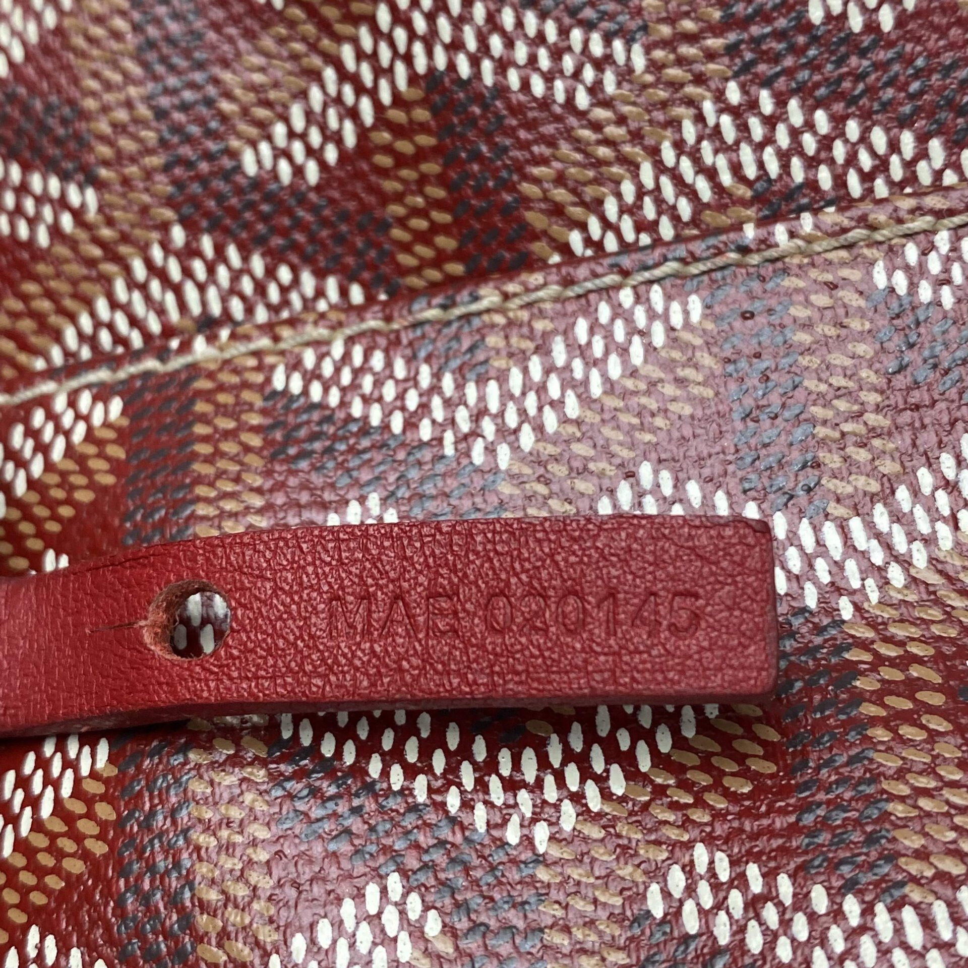 Bolsa Goyard Saint Louis GM Vermelha