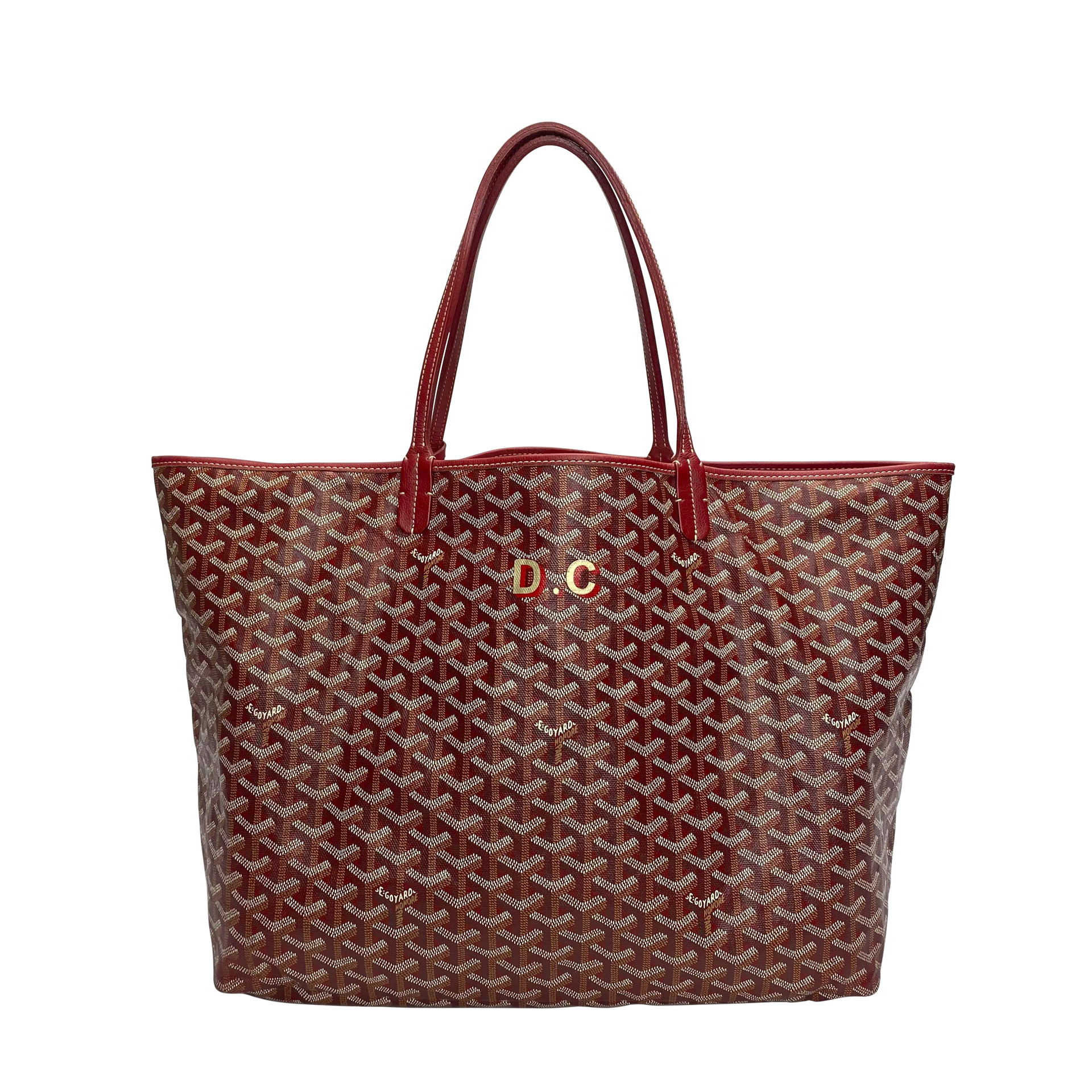 Bolsa Goyard Saint Louis GM Vermelha