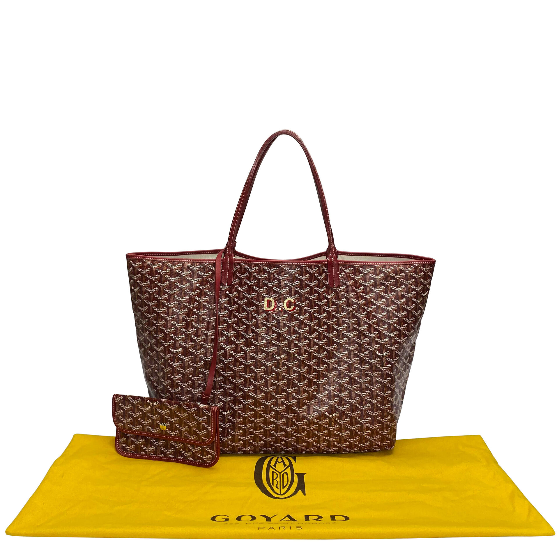 Bolsa Goyard Saint Louis GM Vermelha