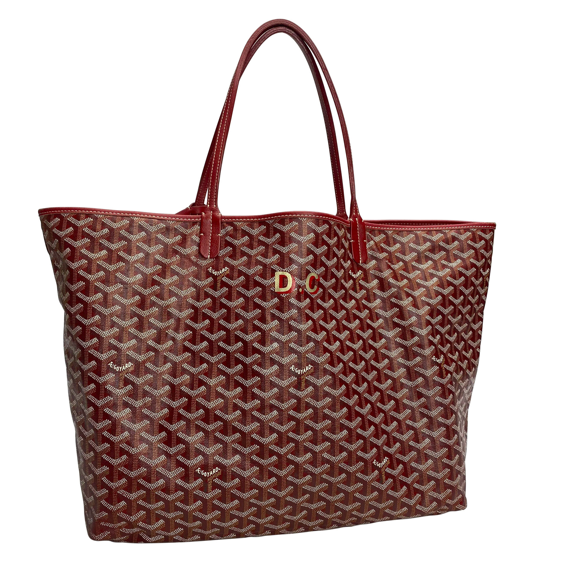 Bolsa Goyard Saint Louis GM Vermelha