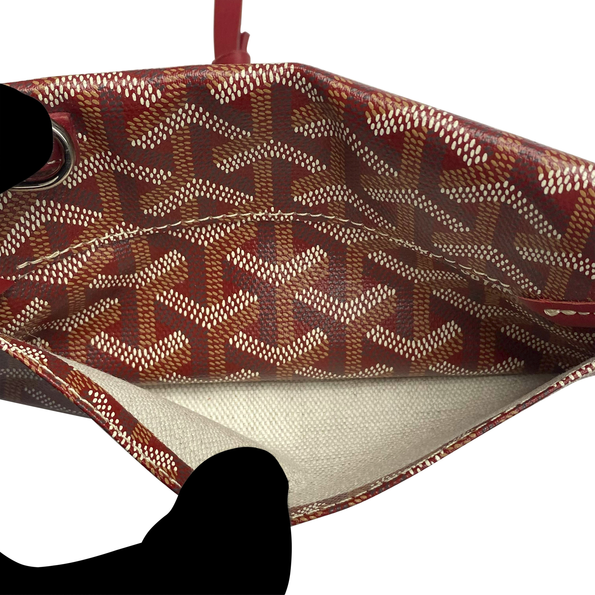 Bolsa Goyard Saint Louis GM Vermelha