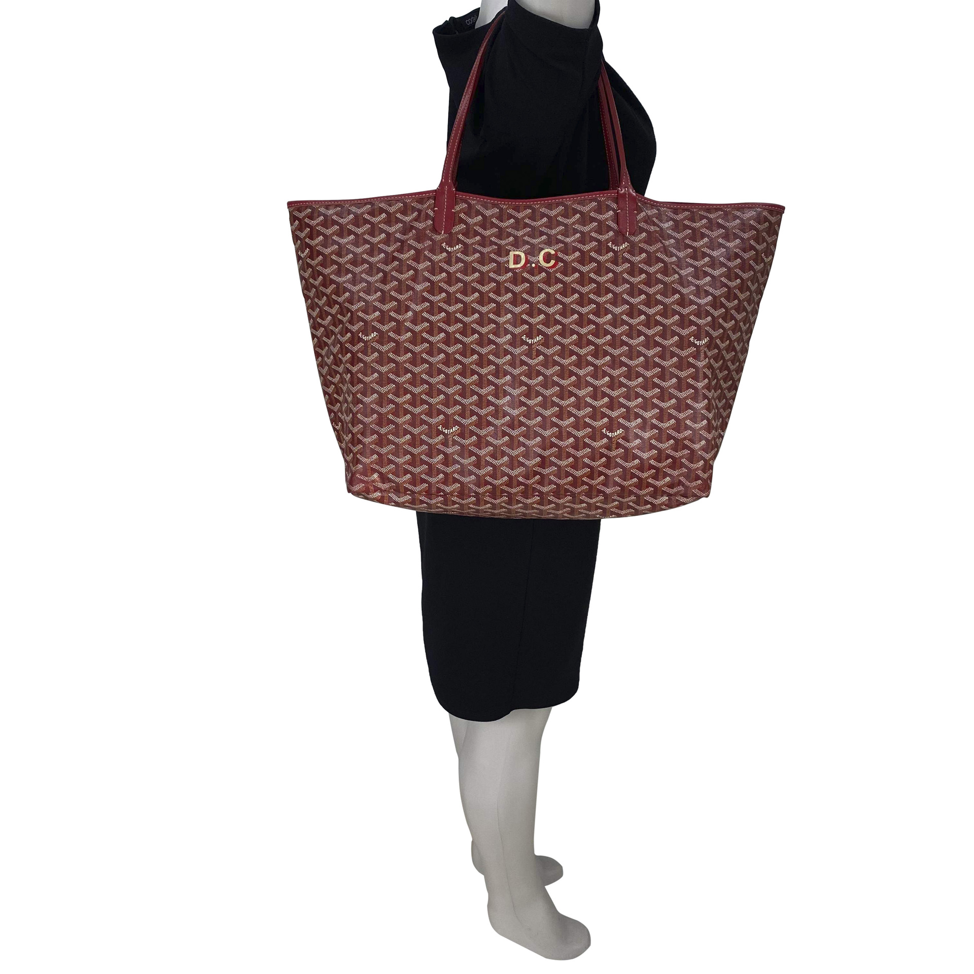 Bolsa Goyard Saint Louis GM Vermelha