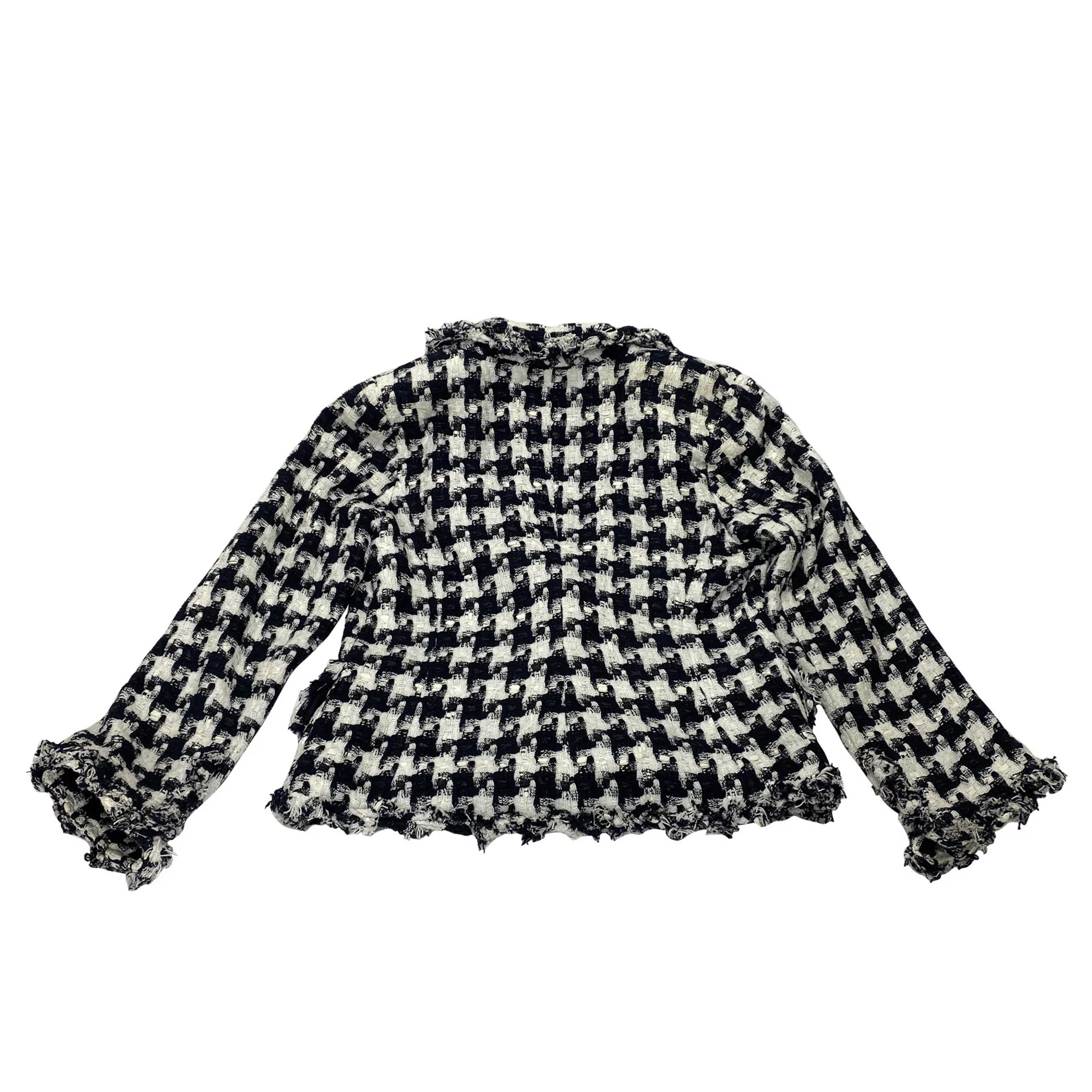 Casaco Carolina Herrera Tweed Bicolor