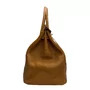 Bolsa Hermes Clemence Birkin 40 Marrom
