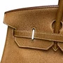 Bolsa Hermes Clemence Birkin 40 Marrom