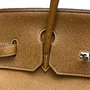 Bolsa Hermes Clemence Birkin 40 Marrom