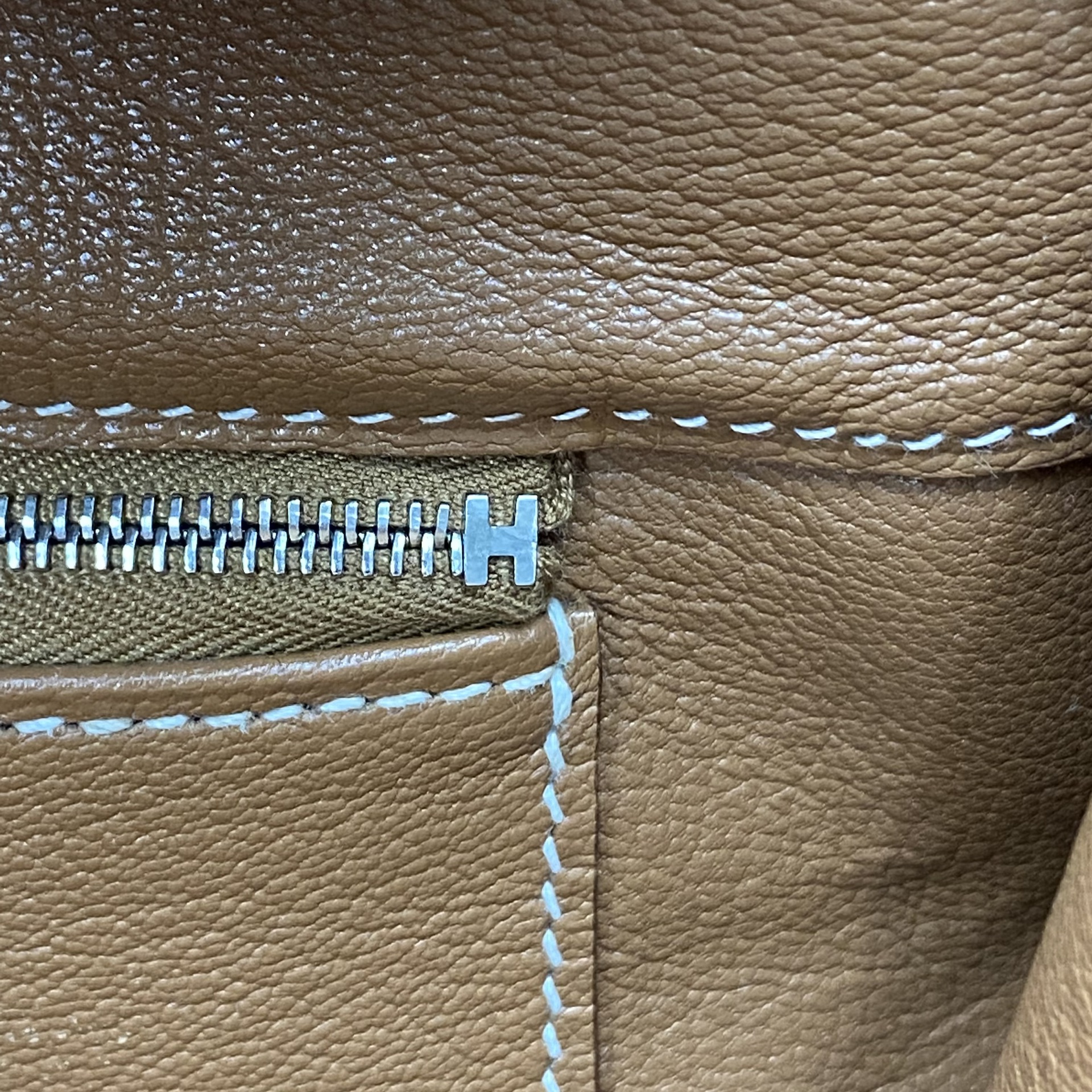 Bolsa Hermes Clemence Birkin 40 Marrom