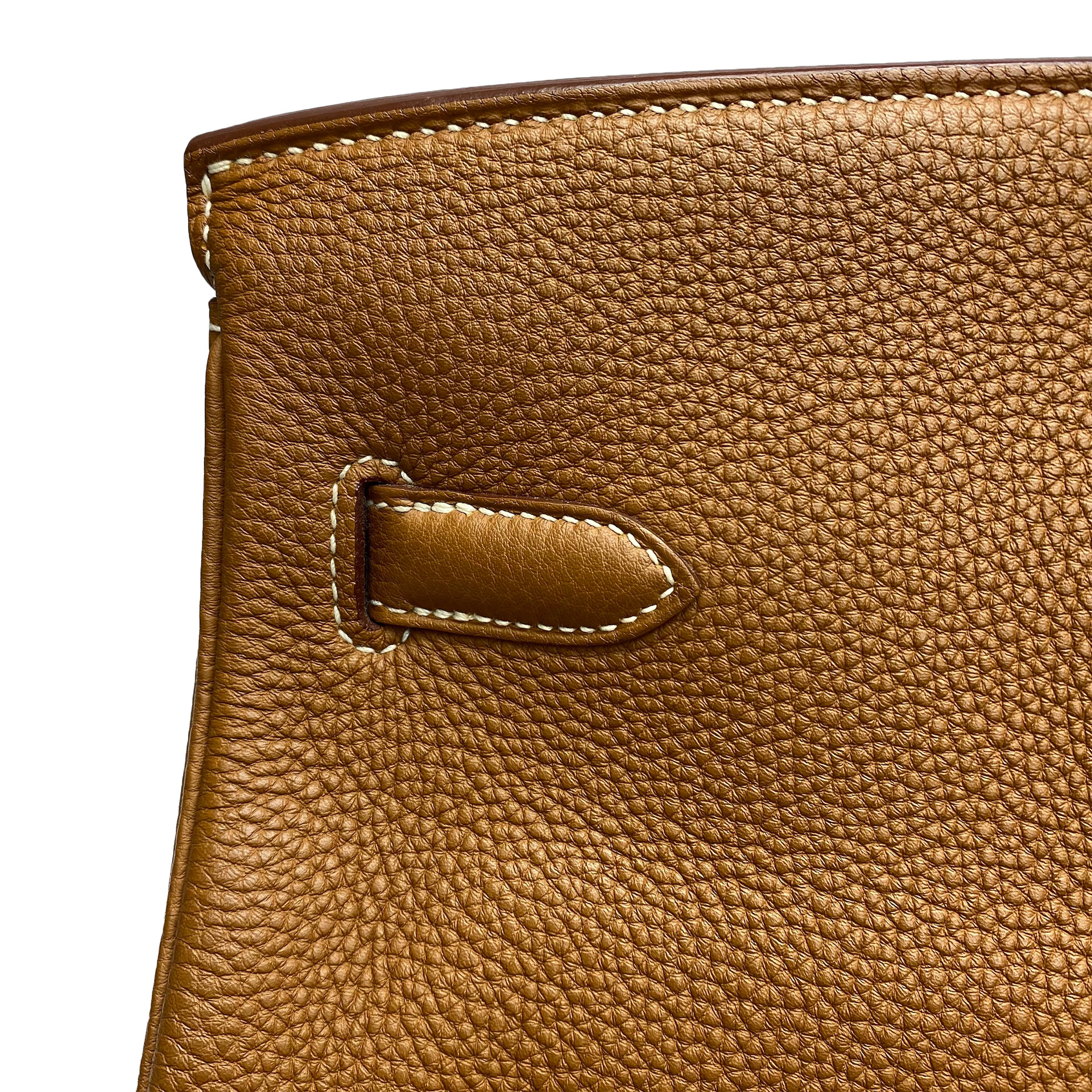 Bolsa Hermes Clemence Birkin 40 Marrom