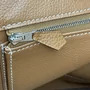 Bolsa Hermes Clemence Birkin 40 Marrom