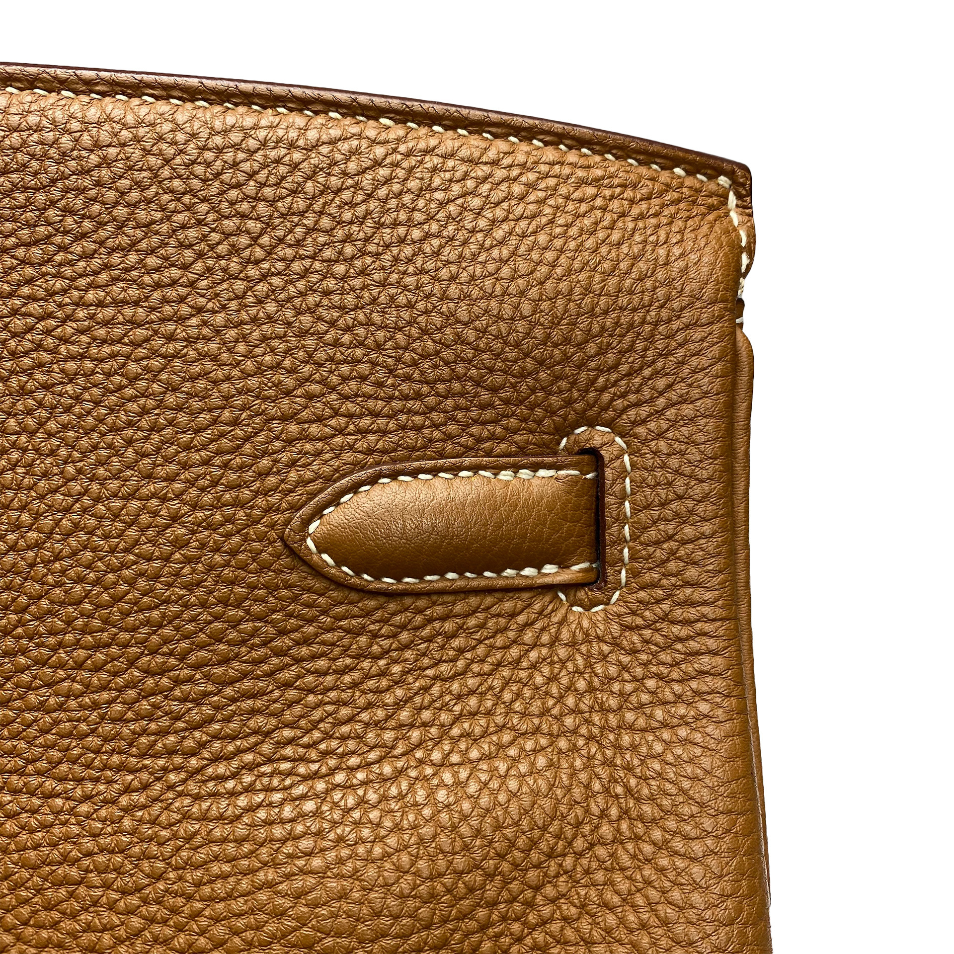 Bolsa Hermes Clemence Birkin 40 Marrom