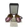 Mule Gucci Infantil Rosa Metalizado