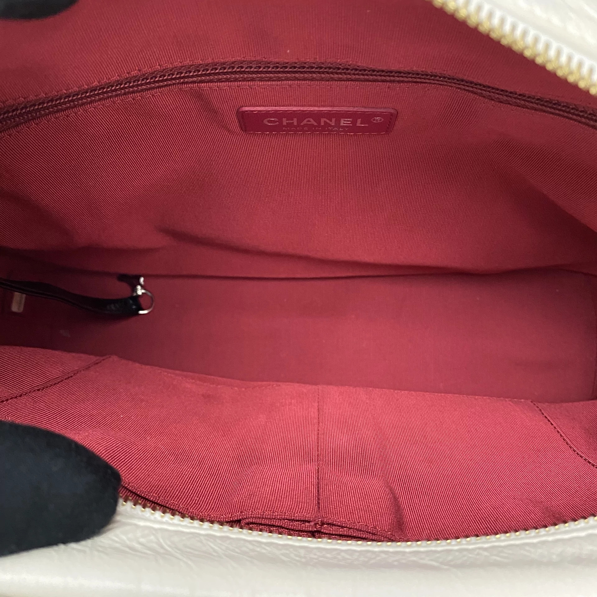 Bolsa Chanel Gabrielle Aged Calfskin Bicolor
