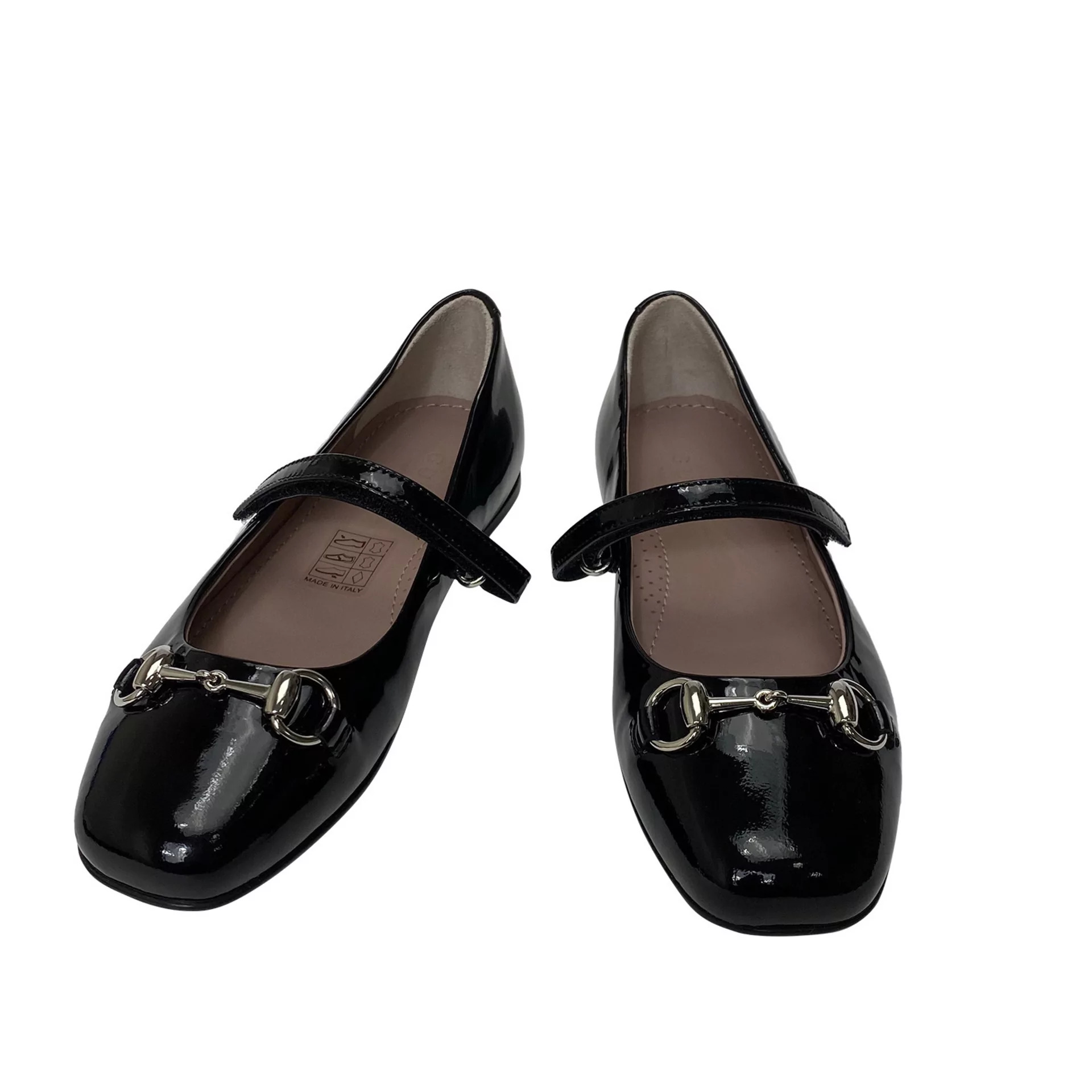 Sapatilha Gucci Infantil Horsebit Preta