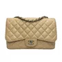Bolsa Chanel Maxi Jumbo Bege