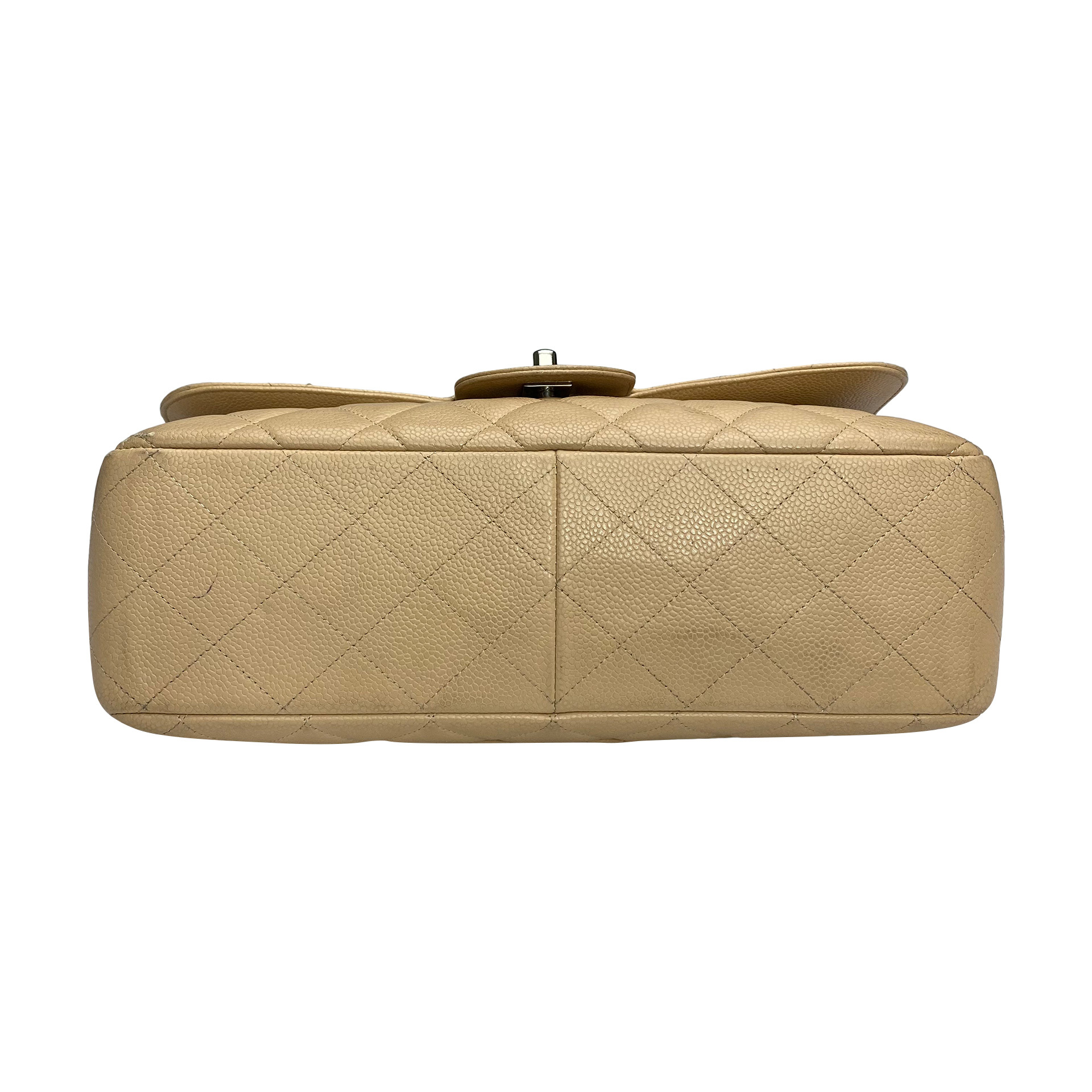 Bolsa Chanel Maxi Jumbo Bege